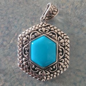 COPY - Turquoise enhancer pendant